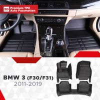 5D Premium Auto Fussmatten für BMW3 (F30/F31) 2011-2019