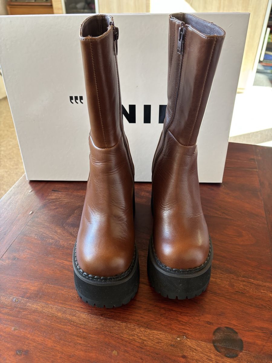Unif Scarpe da donna: UNIF Lederstiefel 35  – Nuovo (secondo la descrizione) da  venduto da  2