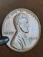 One 1 Cent 1938 usa
