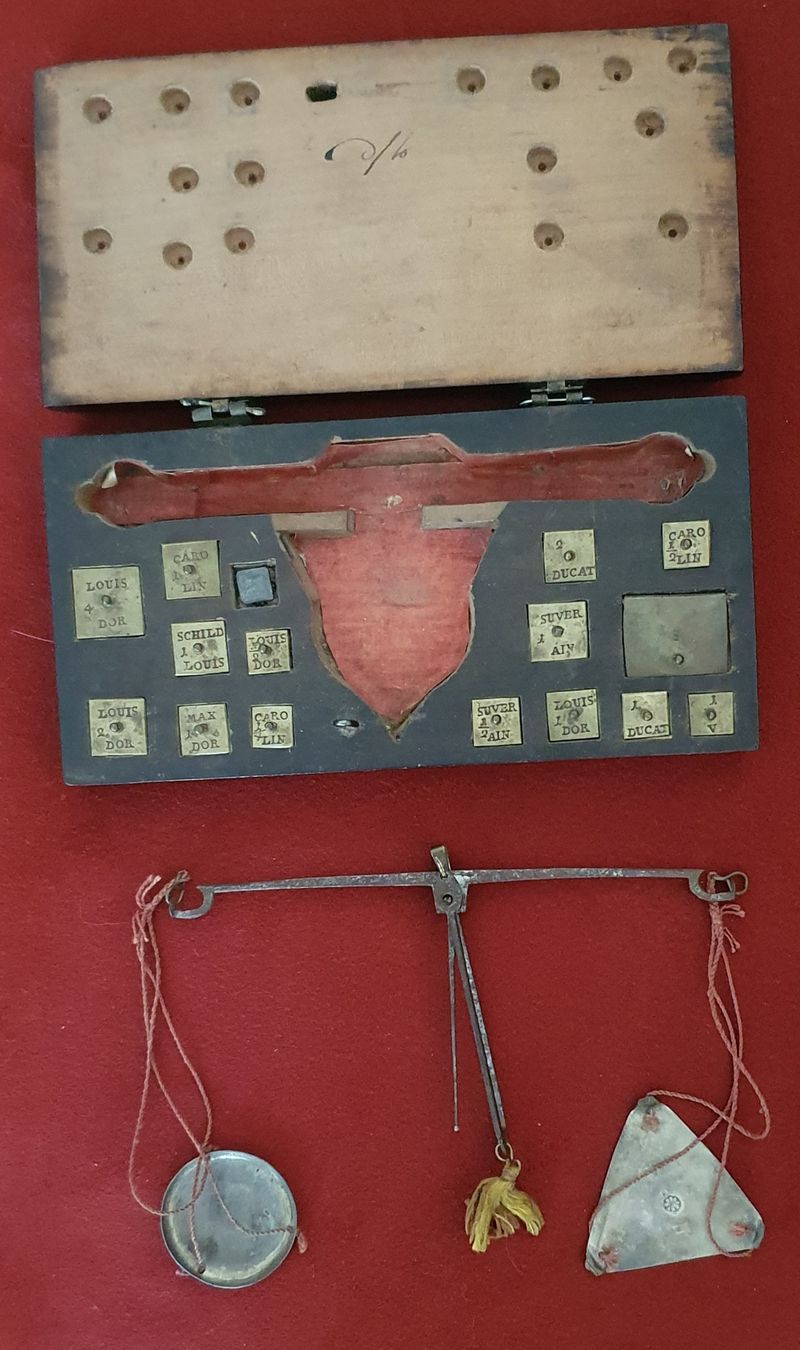 Bilance e pesi: antike Münzwaage um 1780 – Usato da Kreuzlingen venduto da Rschweiz1 4