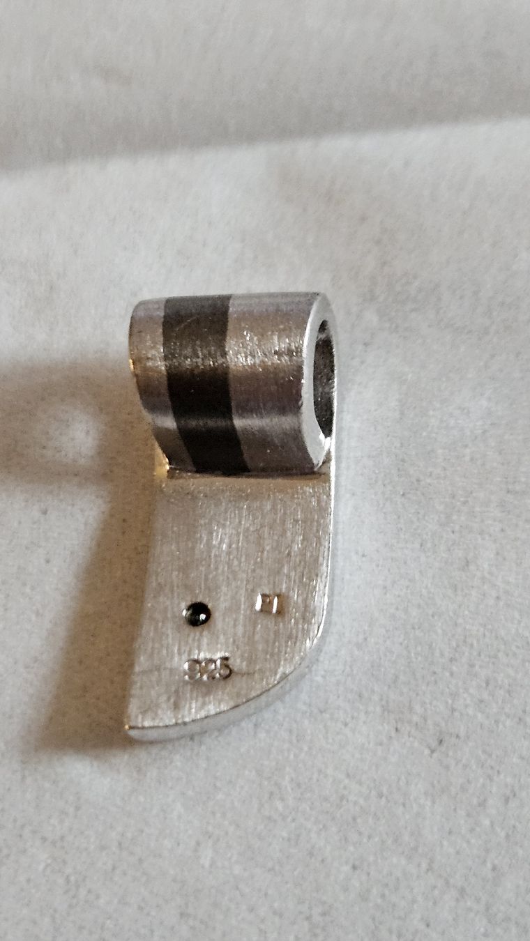 Ciondoli: beau pendentif style moderne argent 925 – Usato da Lausanne venduto da Angelite 2