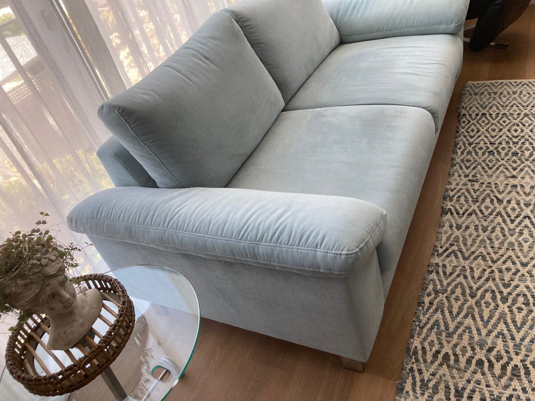 Sofas: Sofa 180 cm, eisblau – Gebraucht aus Dielsdorf von Textron 1