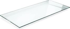 Sicherheits-Glasplatte 140*60*1 cm für einen Schreibtisch