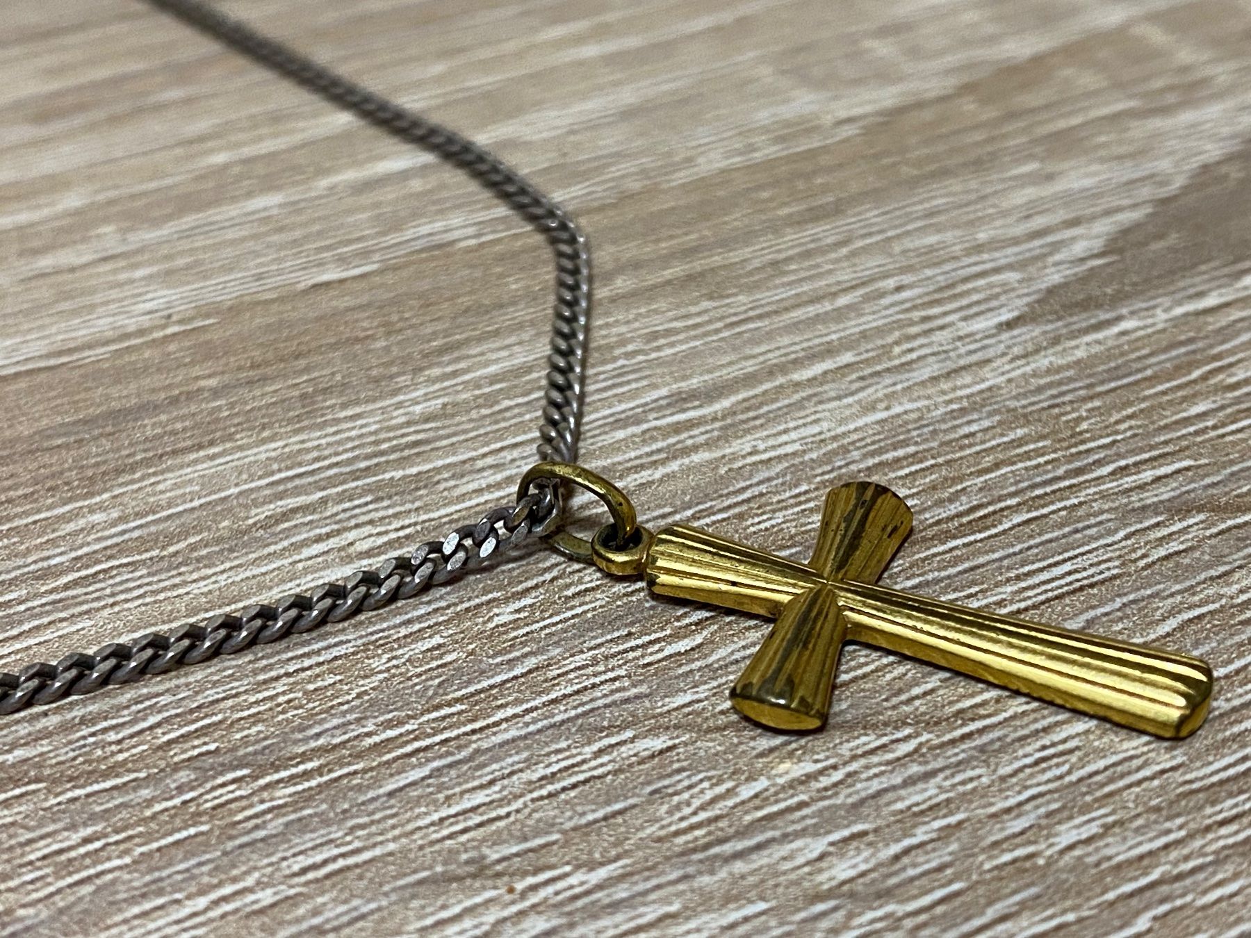 Anhänger: Anhänger Kreuz, Stempel  "Merikaner" – Gebraucht aus Bösingen von Trigusik 8