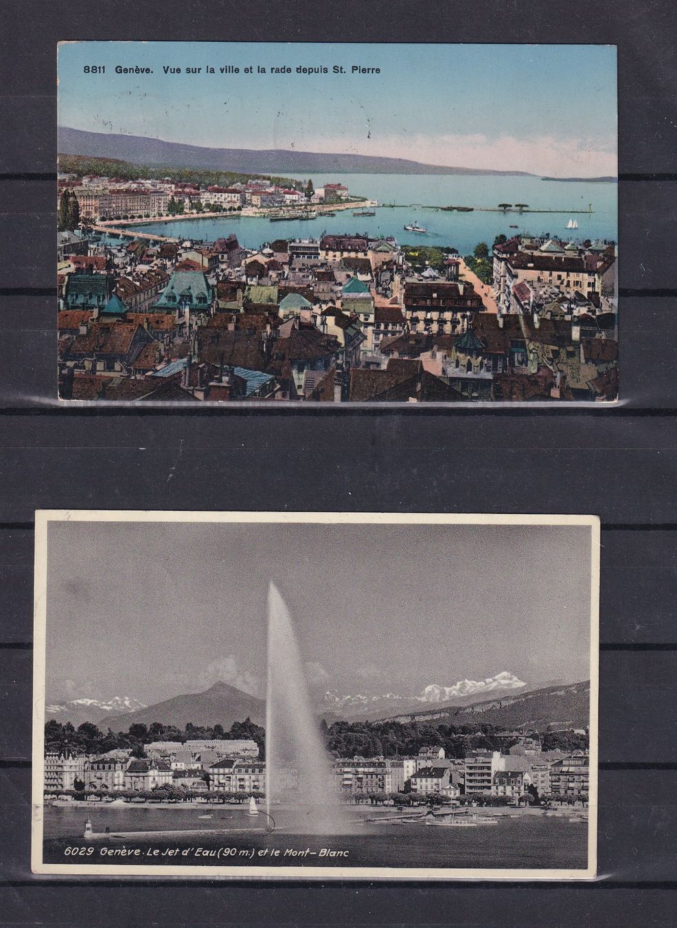 Cartoline postali: Cartes postale GENEVE   circulées – Usato da Nyon venduto da an54 1