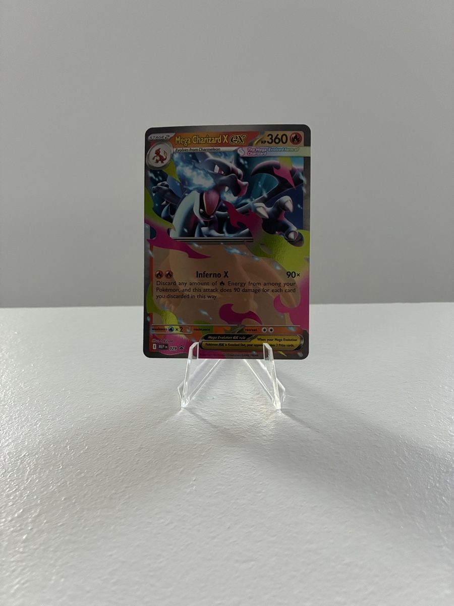 Pokémon Sammelbilder & Trading cards: Mega Charizard EX carta Pokémon MEP 29 – Neu (gemäss Beschreibung) aus Taverne von nad02026