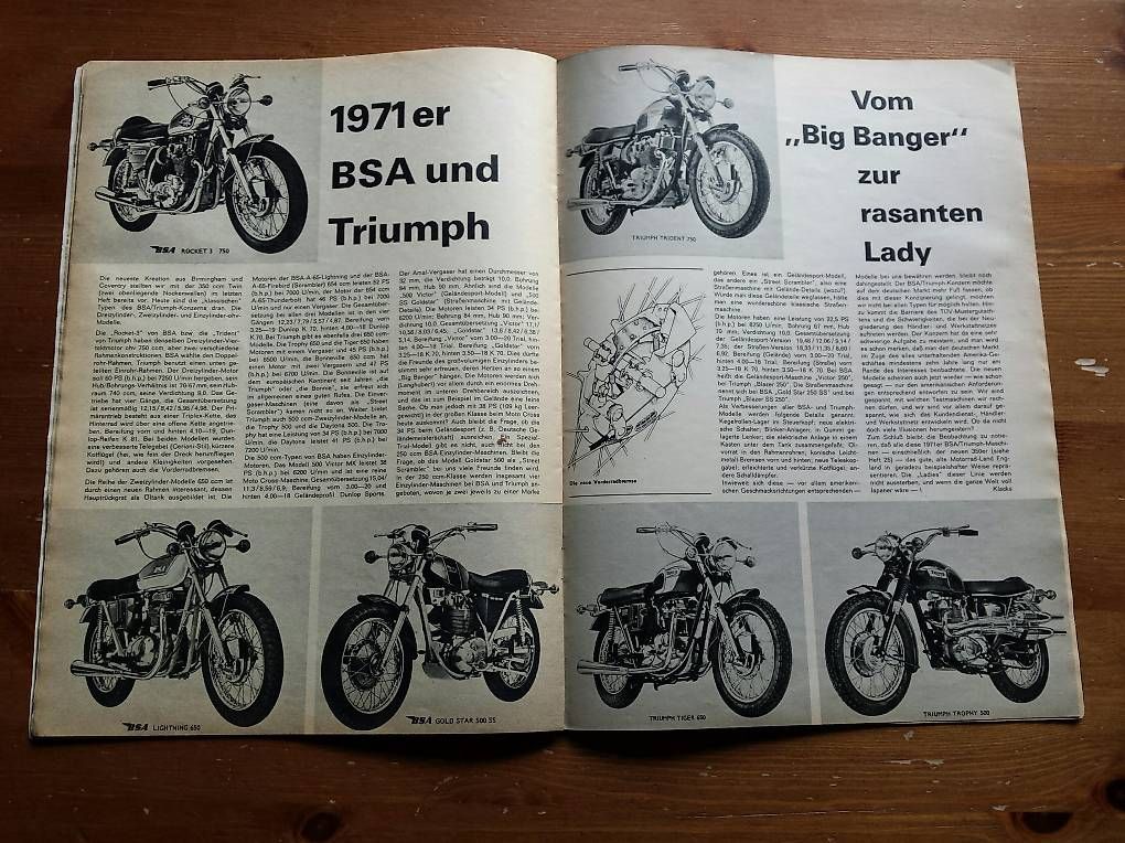 Zeitschriften & Magazine: 2x das Motorrad Zeitschrift 1970/71 – Gebraucht aus Biel/Bienne von Rouf7 3