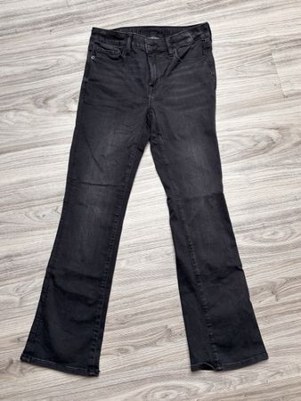 American Eagle Jeans, Schwarz, Grösse 4 Short,
