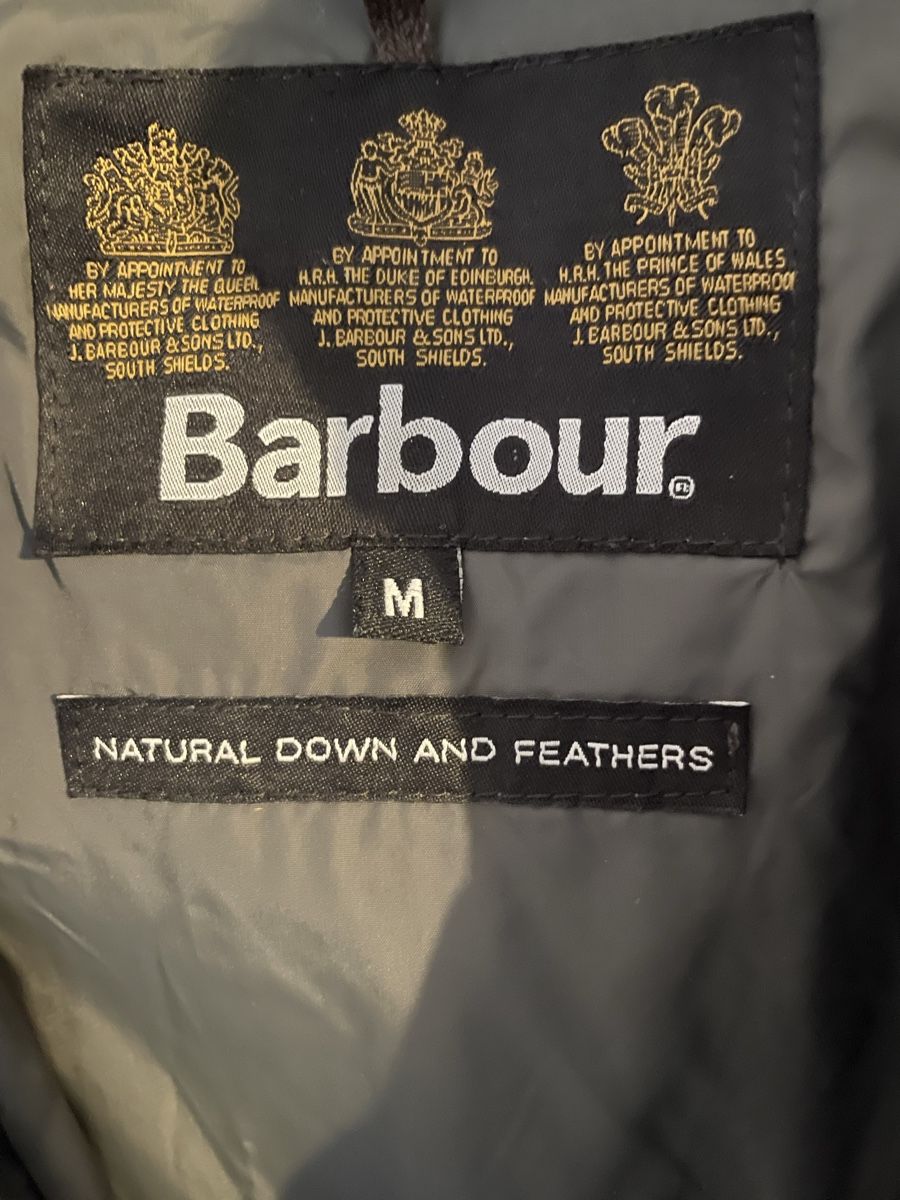 Barbour Vestes: Barbour Daunensteppjacke dunkelblau – D'occasion à Bern par man_l89k 1
