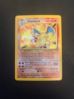 Pokemon card Charizard 4 holo base set