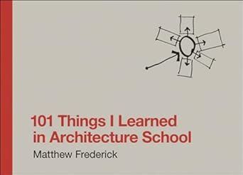 Libri: 101 Things I Learned in Architecture School HARDCOVER – Usato da Basel venduto da schoggignocchi