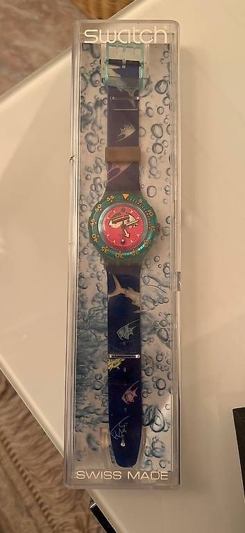 Swatch Orologi: Swatch Happy Fish ungetragen – Nuovo e nell'imballaggio originale da Hoeri venduto da negoziation