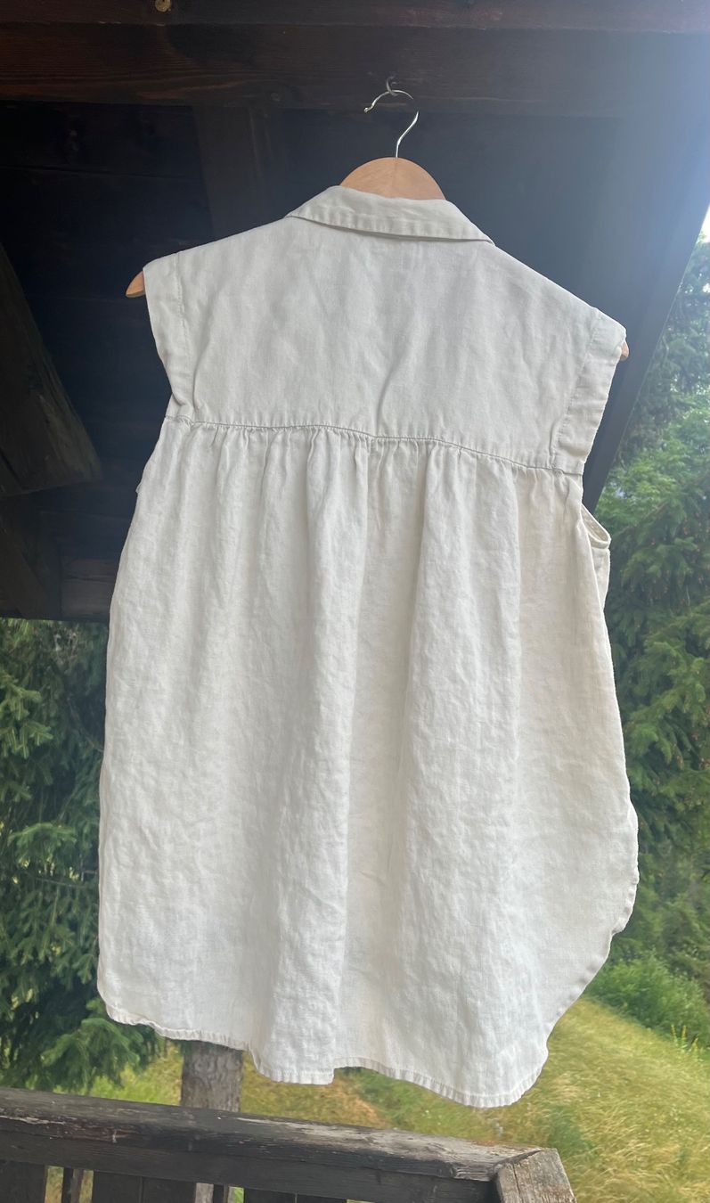 Benetton Camicette: Chemisier en lin benetton Gr M – Nuovo e nell'imballaggio originale da Ovronnaz venduto da fra_n8h8 4