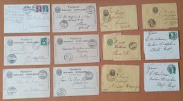 64 Ganzsache mit Rasierklingenstempel