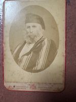 Originalautogramm von Giuseppe Garibaldi