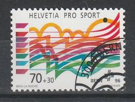 SUISSE 1996 - Pro Sport. Oblitéré.