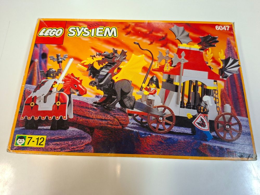 Lego 6047 Fright Knights Traitor Transport OVP (Gebraucht) in Sils im ...