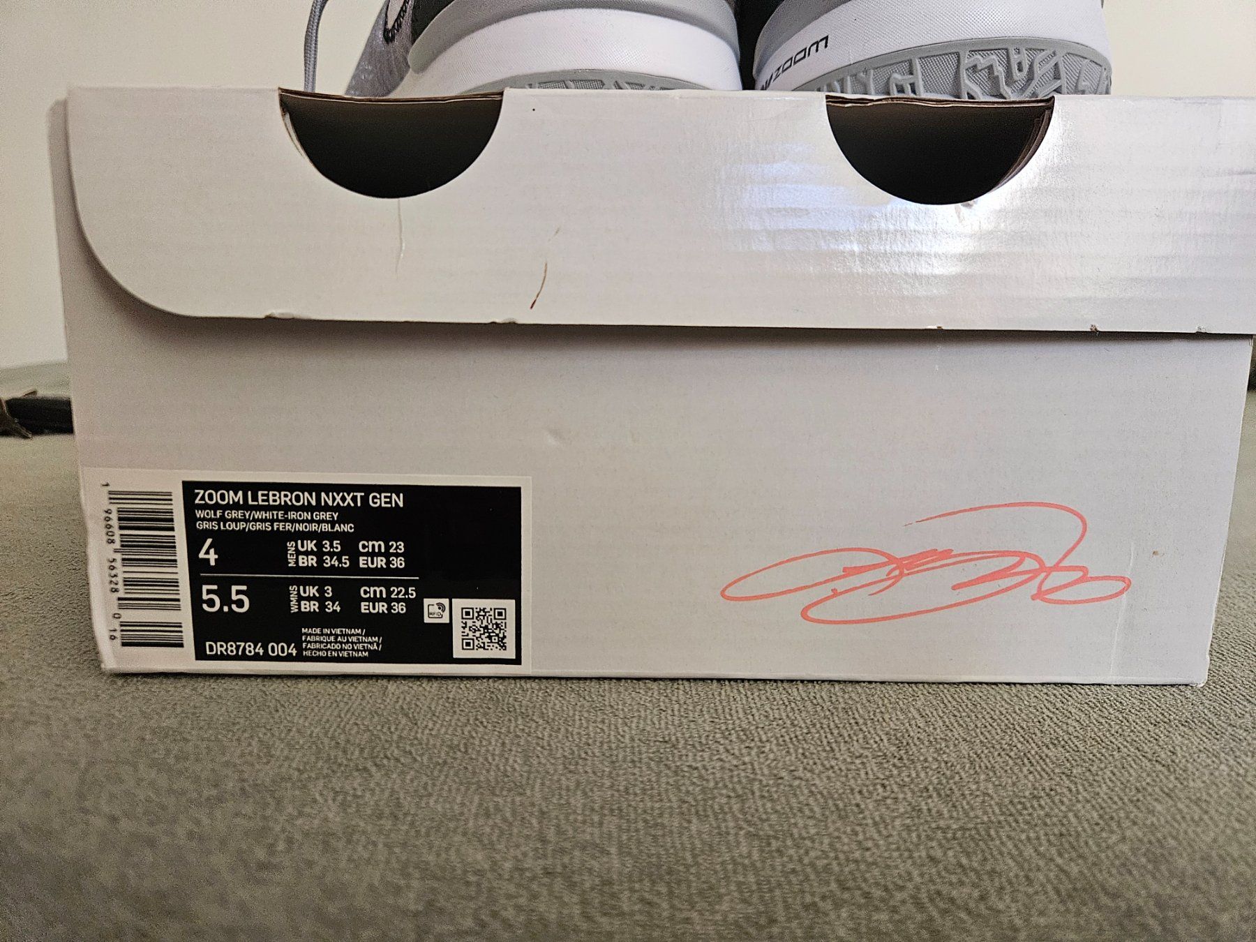 Nike Scarpe per ragazzi: Nike Zoom Lebron NXXT GEN – Nuovo e nell'imballaggio originale da Langnau am Albis venduto da Anelan 4