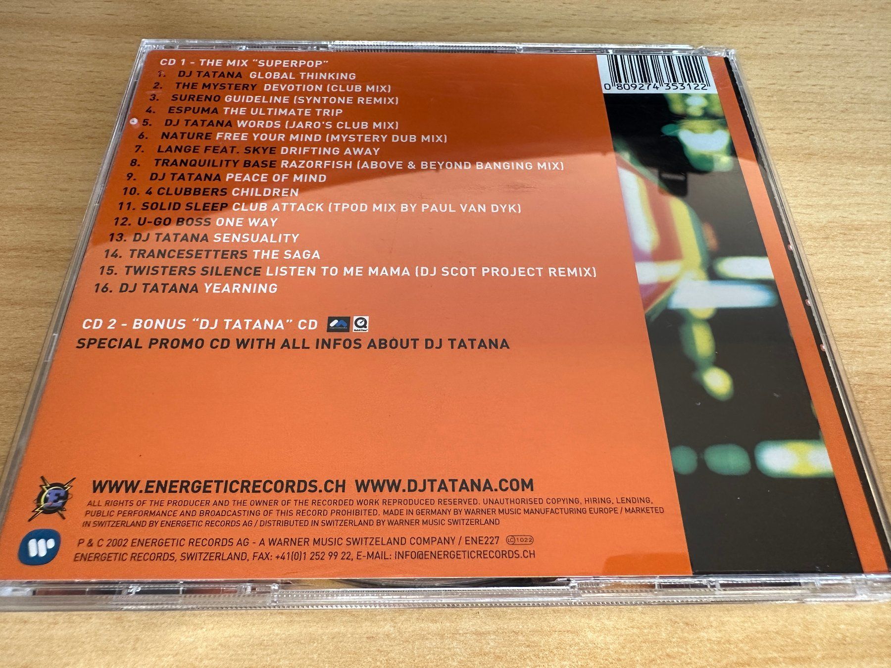 CDs: DJ Tatana – Superpop - 2 CD – Gebraucht aus Rikon im Tösstal von Alpenmutz 1