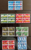 Schweiz 1953-58, Diverse Serien im 4er-Block ʘ