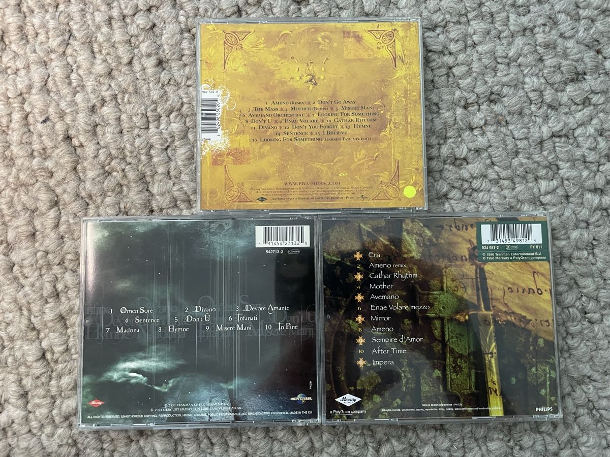 CDs: 3x Era – Neu (gemäss Beschreibung) aus Reinach AG von trigger7811 1