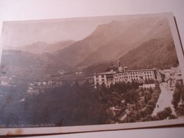 Karte Hotel Waldhaus Vulpera, 1921, gelaufen