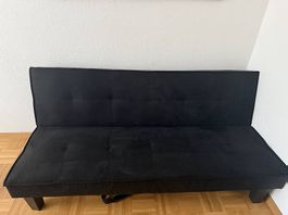 Sehr gutem zustand Schlafsofa Samt Stoff abh. bis 14.06.26