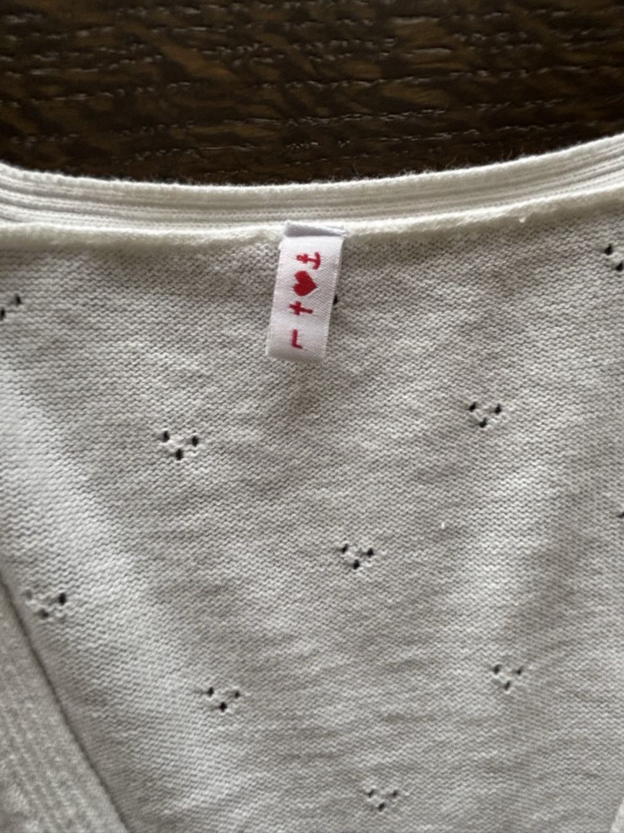 Maglioni & Felpe: Strickjacke von Blutgeschwister, weiss – Nuovo (secondo la descrizione) da Liestal venduto da userin1000 2