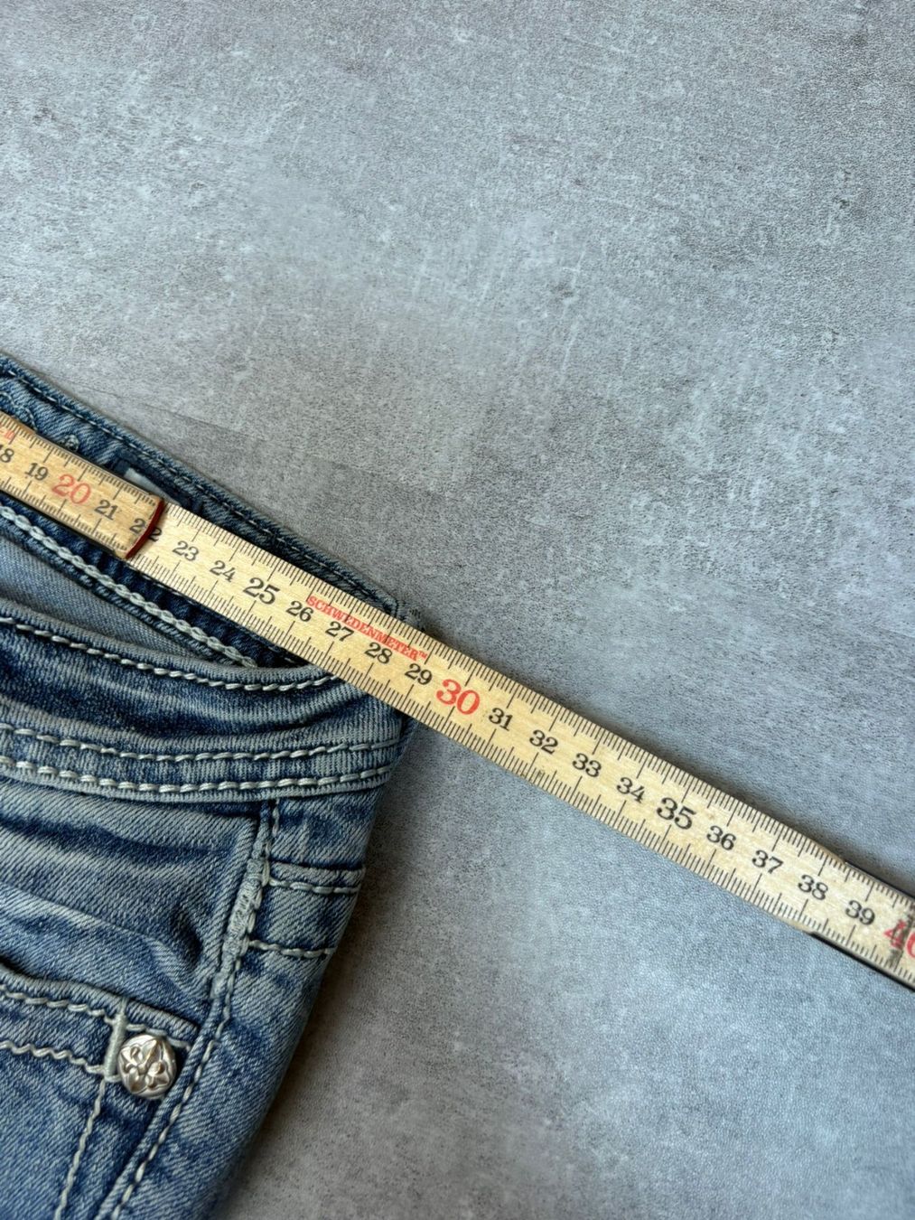 Jeans: Miss Me Bootcut Flared Jeans - Grösse XXS – Nuovo (secondo la descrizione) da Werdenberg venduto da hase.vintage 6