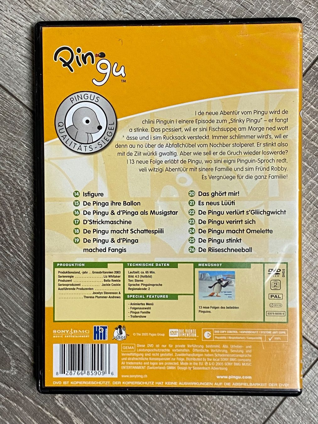 Alle DVDs: Pingu – Gebraucht aus Muri b. Bern von AdidasCollector 7