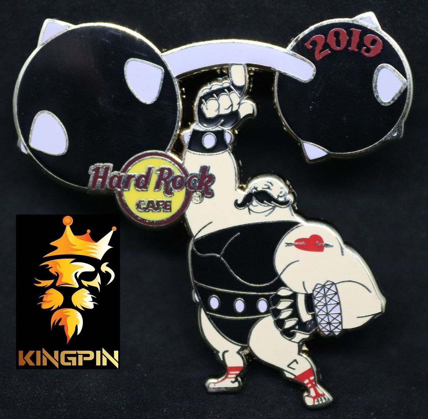 Hard Rock Cafe Plaketten & Abzeichen: HARD ROCK CAFE Pin Strong Man Twisted Circus Series – Neu (gemäss Beschreibung) aus Hinterforst von -KINGPIN- 2