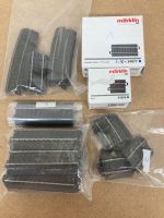 Konvolut Märklin H0 C-Gleis Ausgleichsstücke gerade gebogen