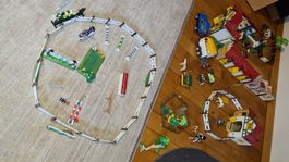 Playmobil Pferdehof mit verschiedenen Teilen