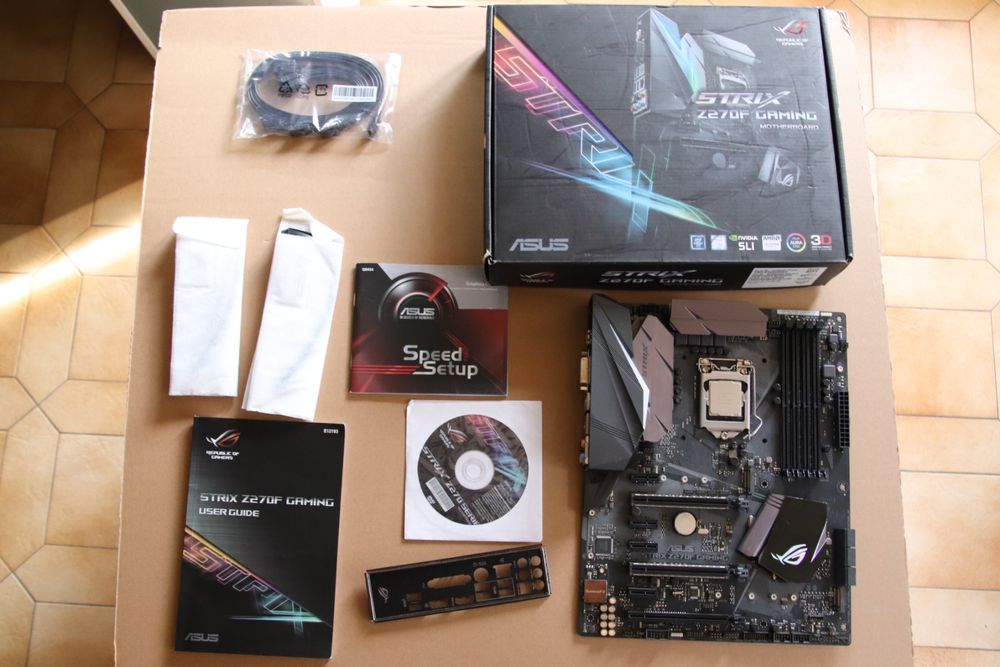 ASUS Z270+7700k+水枕 ASUS Z270+7700k+水枕