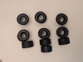 10x LEGO Reifen Ø21 x 12 (6015)