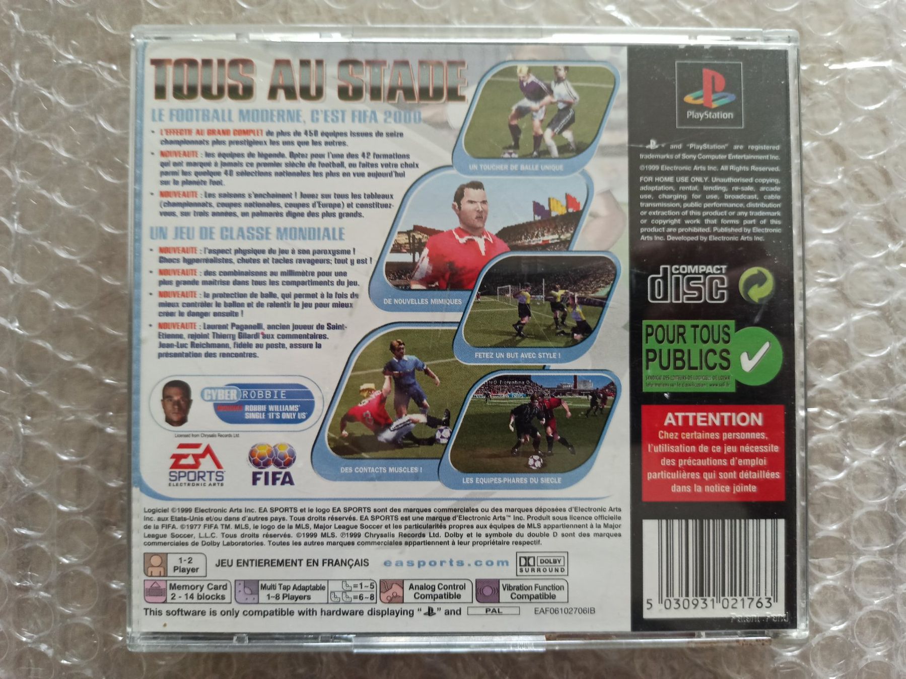 Giochi: FIFA 2000 PS1 – Usato da Oberweningen venduto da mar_87mx 1