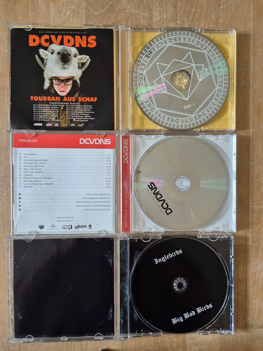 CD: CD Bundle: DCVDNS & Inglebirds – Usato da Liebefeld venduto da 2tehand 1