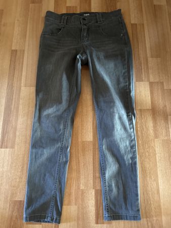 Angels Damen Jeans Gr. 36 Grau einf. Bundweite 39 cm