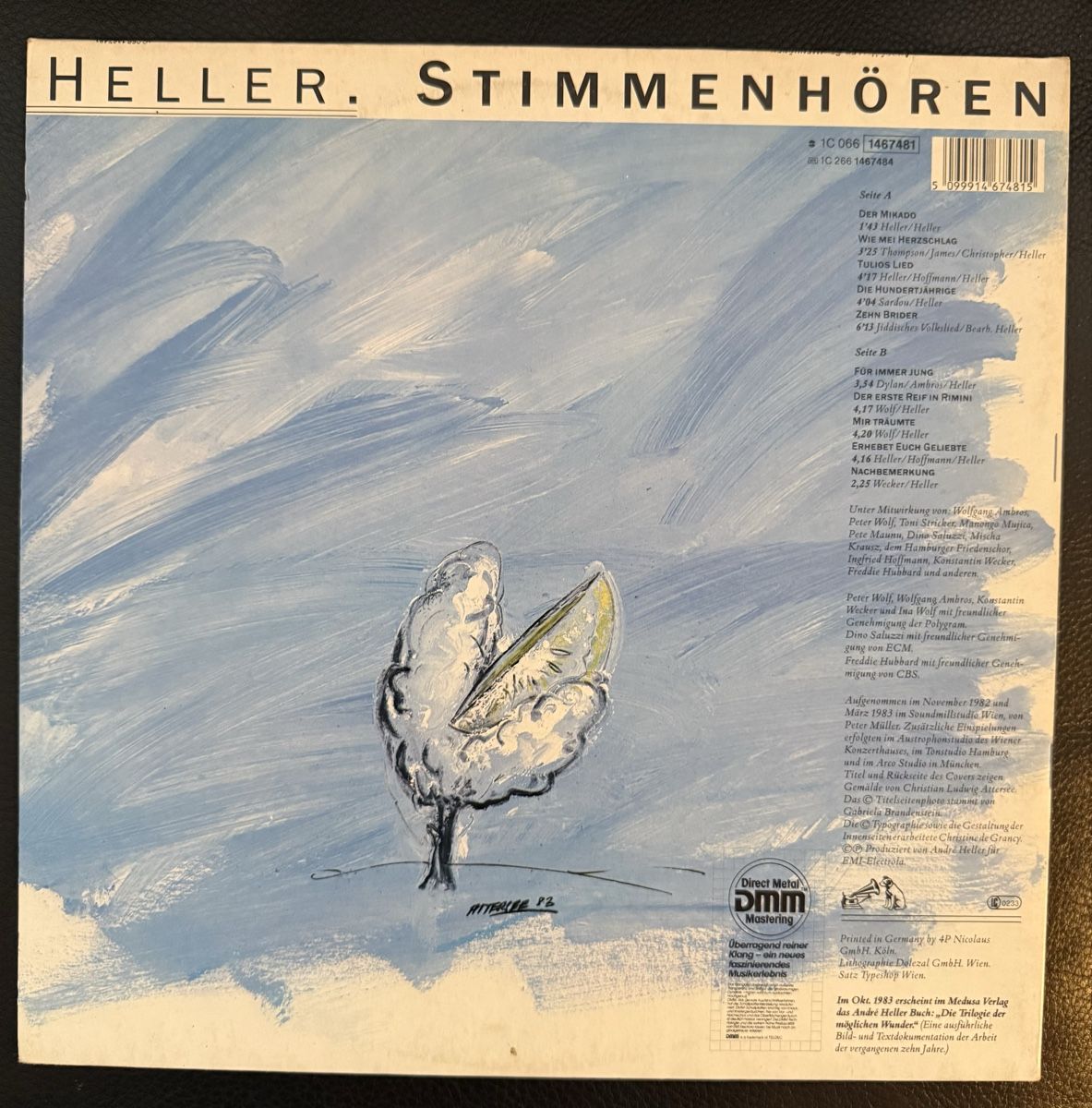 Dischi in vinile: Andrè Heller - Stimmenhören - DMM Pressung Schallplatte – Usato da Goldach venduto da Messerguru 2