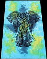 Wandtuch Elefant aus Baumwolle, als Decke Vorhang Deko