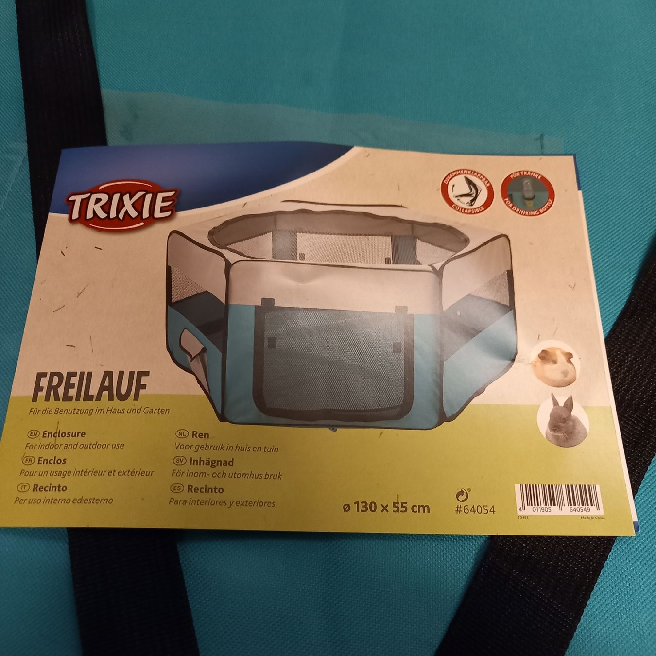 Trixie Gabbie, trasporto & Sicurezza: Enclos pour chat/chiot, déjà utilisé mais utilisable. – Usato da Middes venduto da DCS