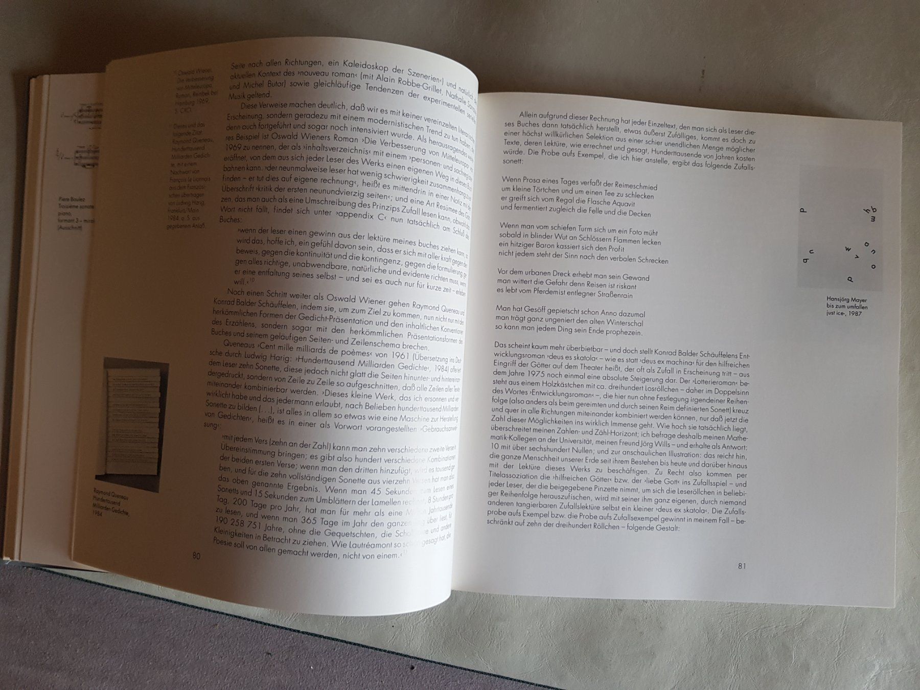 Libri: Buch Zufall als Prinzip - Edition Braus -1992 – Usato da Walterswil BE venduto da Lonitti 4