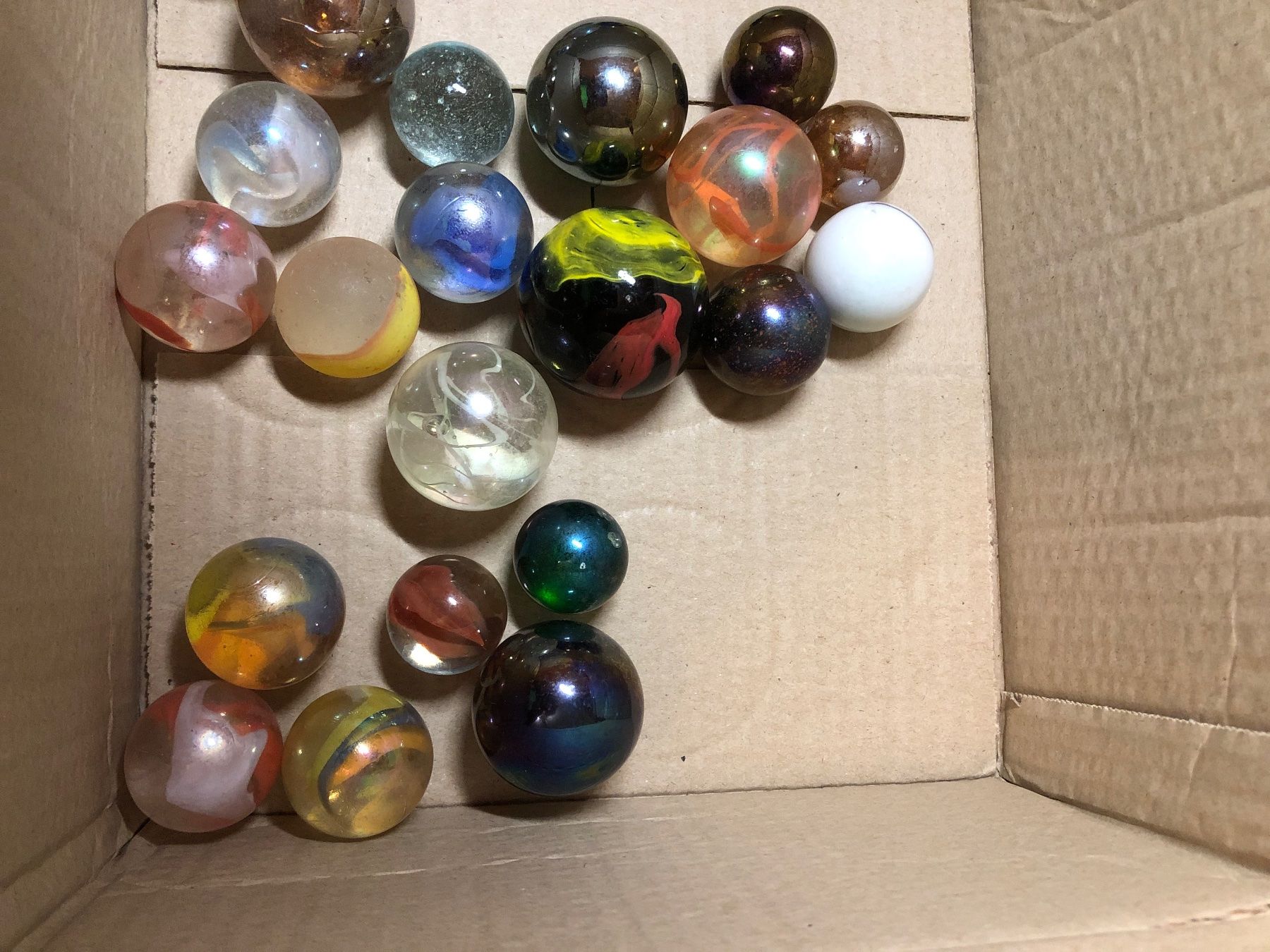 Biglie: Sammlung von Glasmurmeln, 1.7 Kilo – Usato da Olten venduto da Chaosprinzessin 3