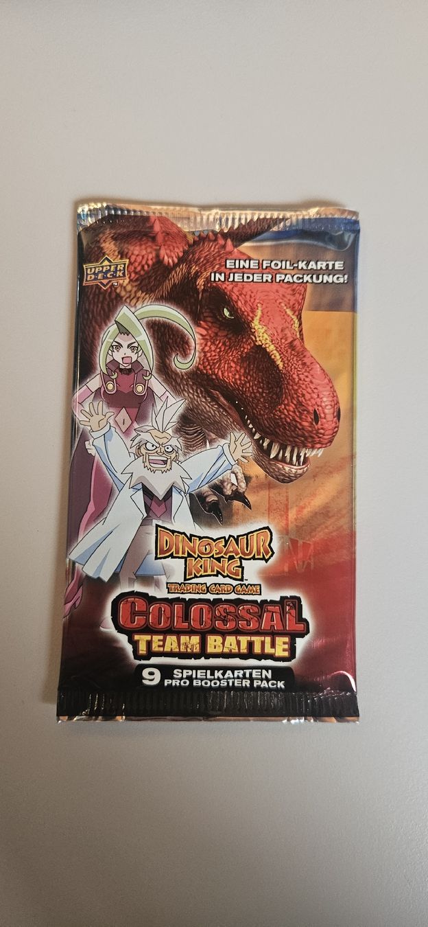 Carte collezionabili: Dinosaur King Booster, Colossal Team Battle 2009 – Nuovo e nell'imballaggio originale da Belp venduto da Ginus85