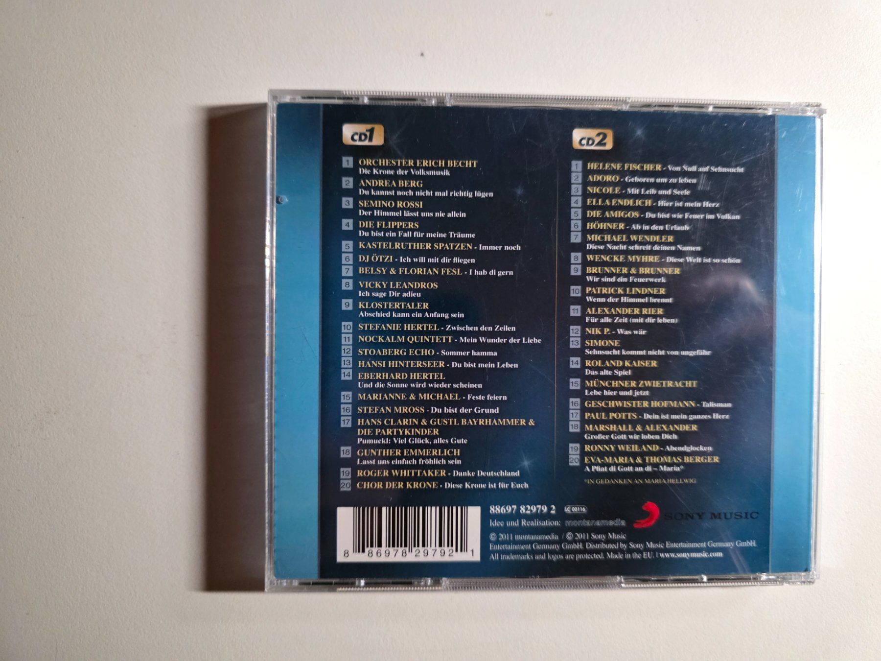 CD: Doppel CD - Die Krone der Volksmusik 2011 – Usato da Walterswil BE venduto da Lonitti 2