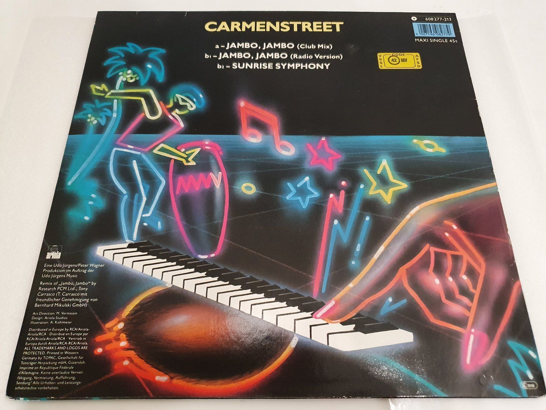 Dischi in vinile: Carmenstreet - Jambo Jambo – Usato da Uster venduto da Vinyl-Leidenschaft 1