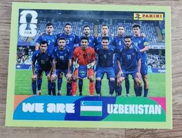 We are Uzbekistan UZB 13 Panini FIFA World Cup 2026  ⚽🏆
