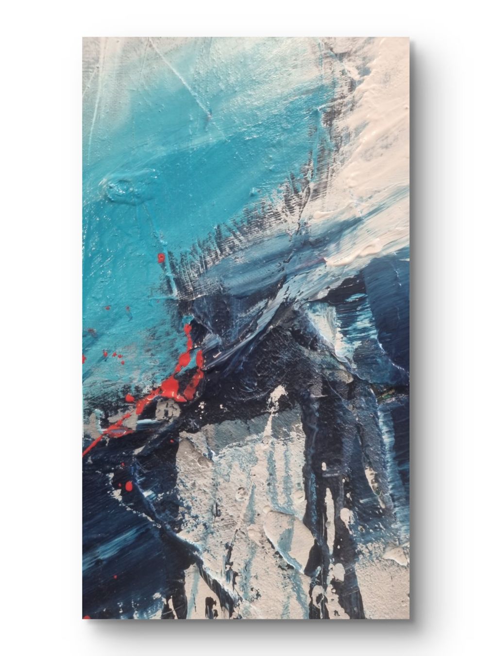 Gemälde: Originales abstraktes Gemälde 70x70cm – Neu (gemäss Beschreibung) aus Urdorf von Contra8 5