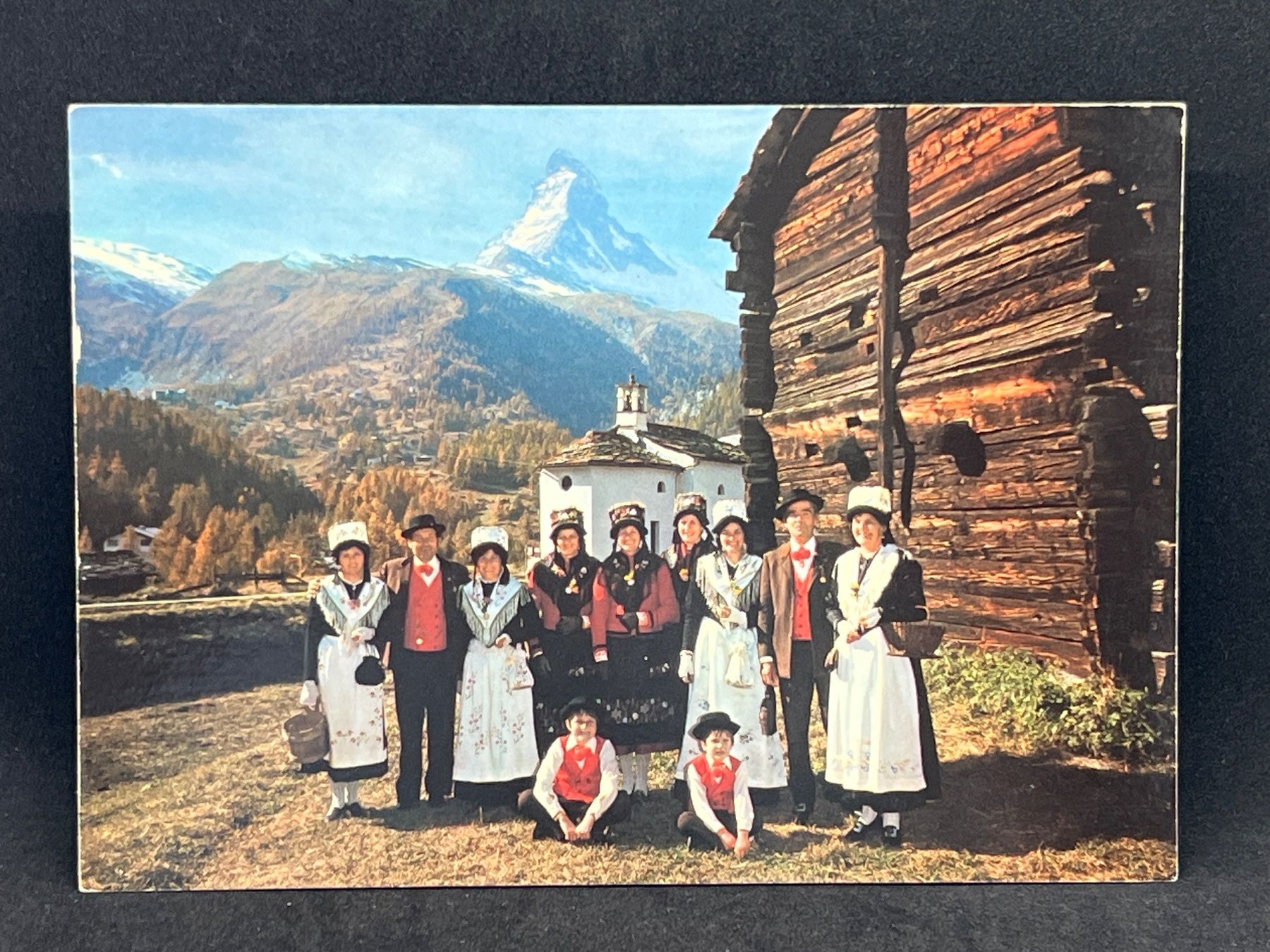 Cartoline postali: Trachtengruppe Zermatt – Usato da Widnau venduto da Brusi9