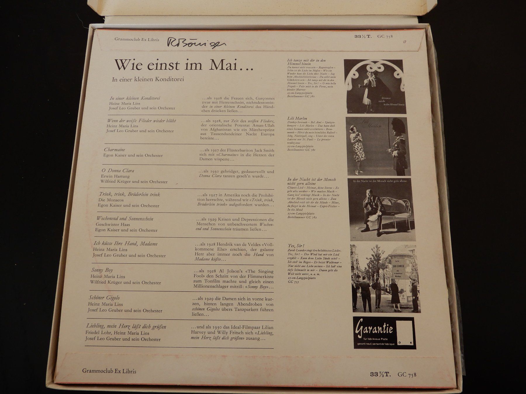 Vinyles: Wie einst im Mai – D'occasion à Erstfeld par Mario_boe0 3